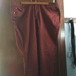 Morgan Walker Jeans in Rust